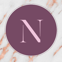 Norie Shoes Round Logo With Marble Background